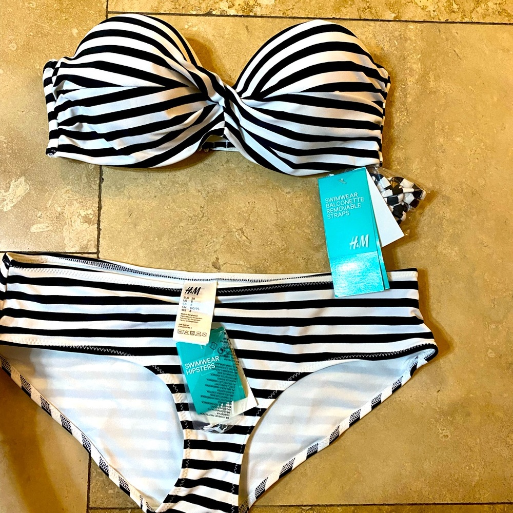 NWT H&M bikini set